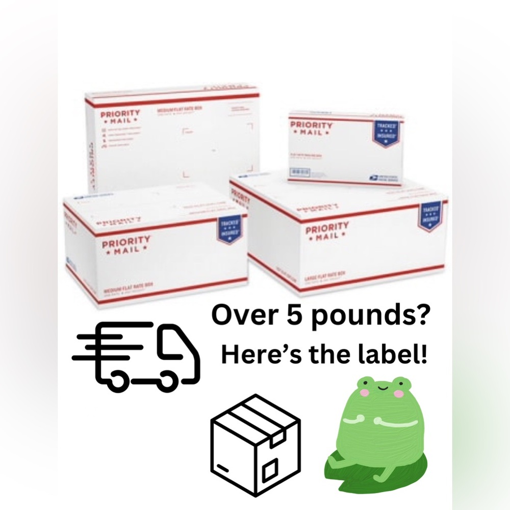 Extra shipping label